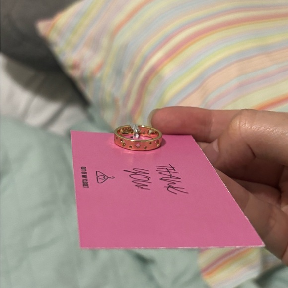 Gold Celestial Band Ring - Picture 2 of 3